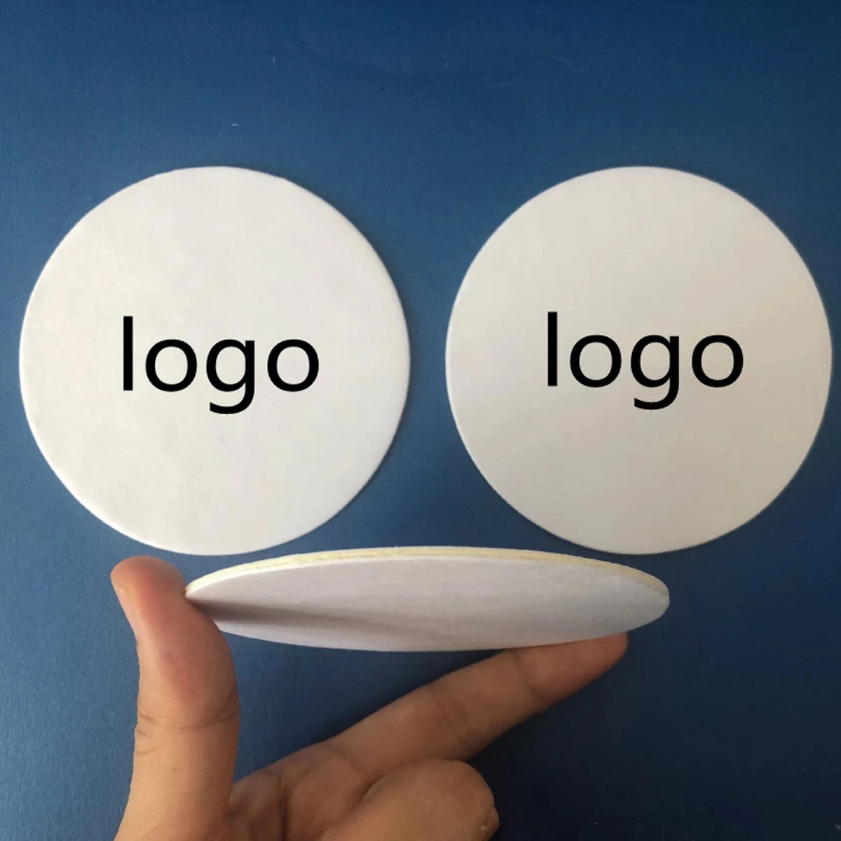 Double Printed Round Paper Coaster 1