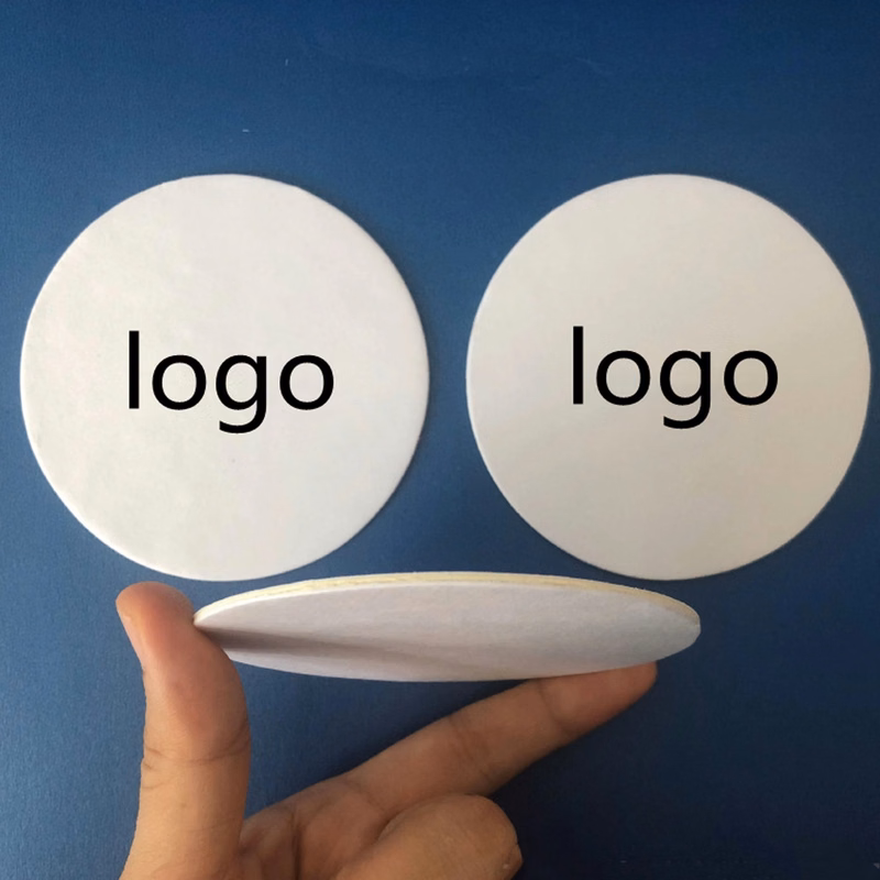 Double Printed Round Paper Coaster