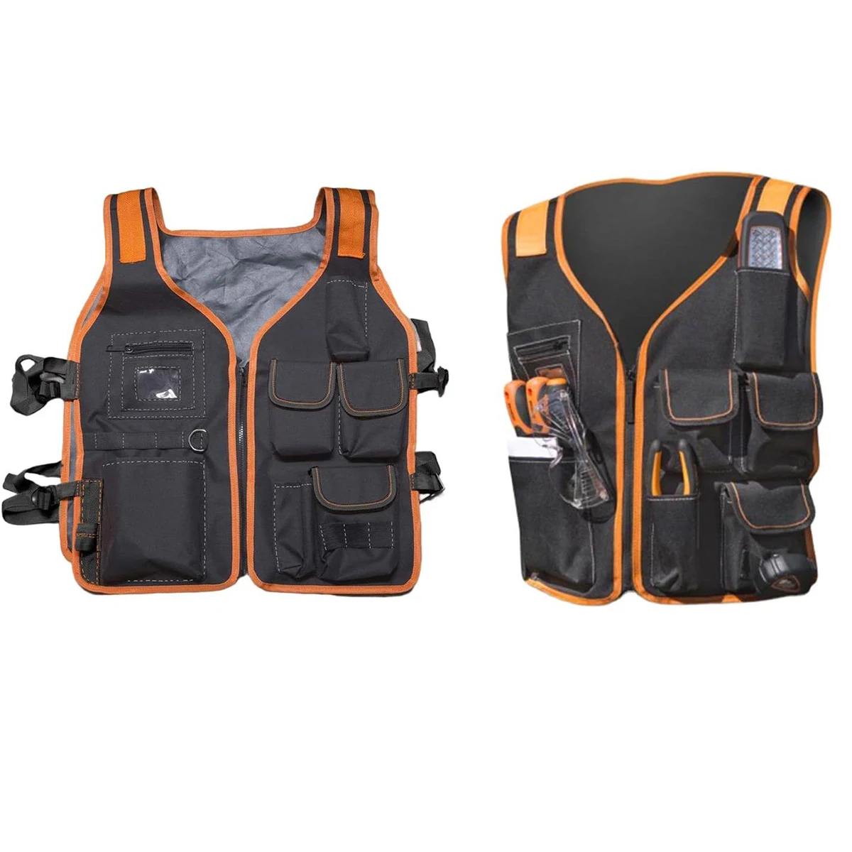 Multi-Functional Pocket Overall Tool Vest 1