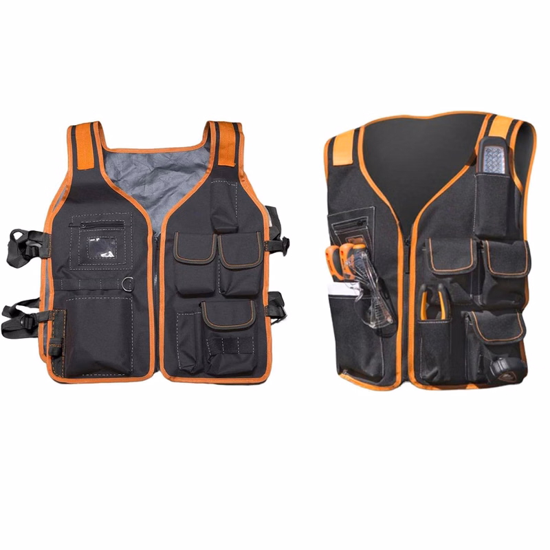 Multi-Functional Pocket Overall Tool Vest