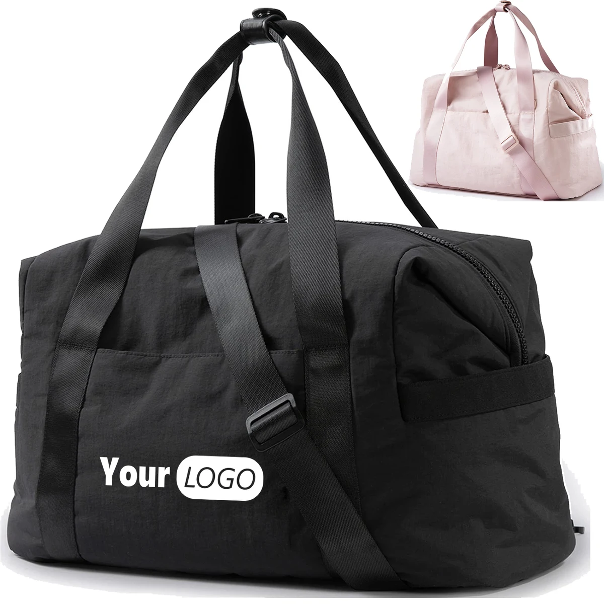 Gym Bag for Women Travel Duffel Bags with Trolley Sleeve 1