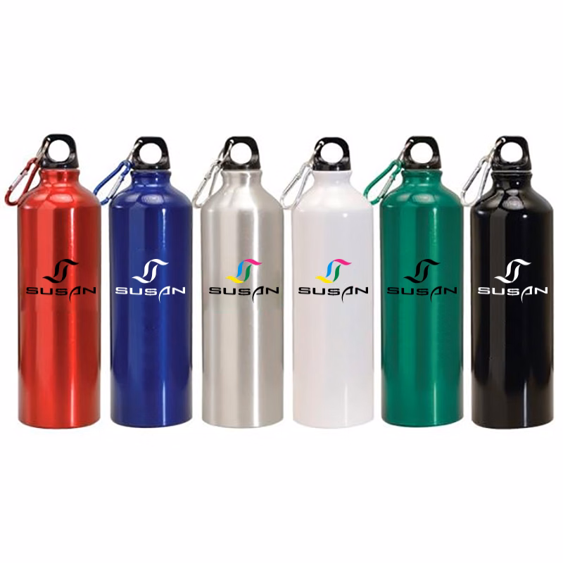 25 Oz. Aluminum Water Bottle w/Carabiner