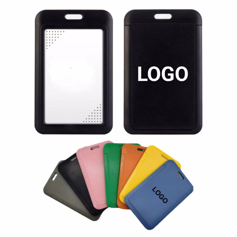 Sliding ID Badge Holder