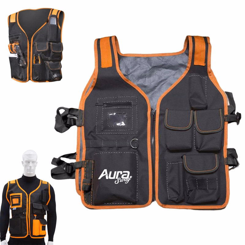 Durable Multi-Pocket Work Vest with Tool Storage