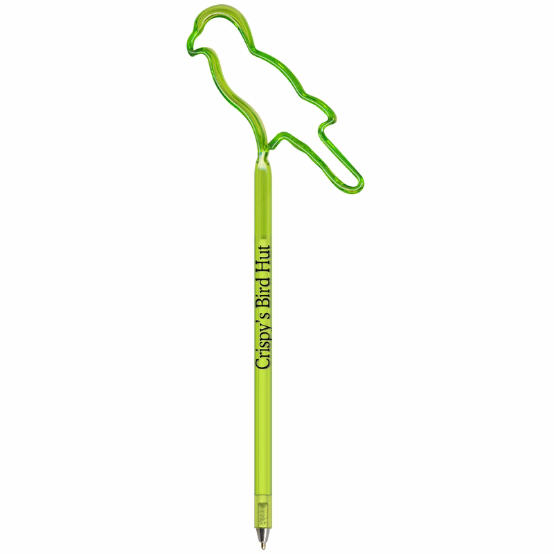 Parrot Lorikeet Flapping Wings Inkbend Standard, Bent Pen