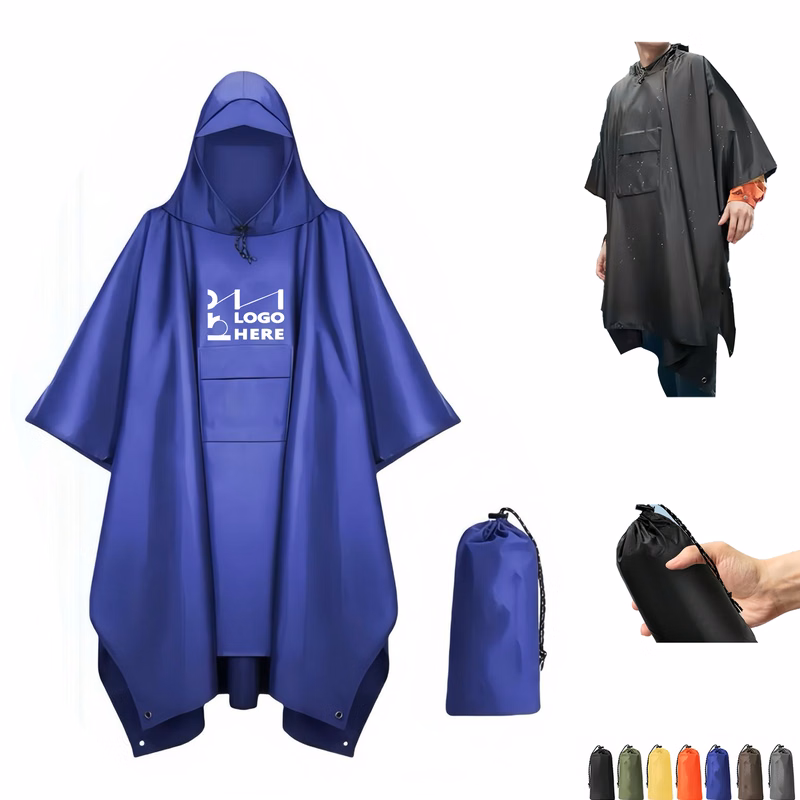 Packing Bag Hooded Poncho