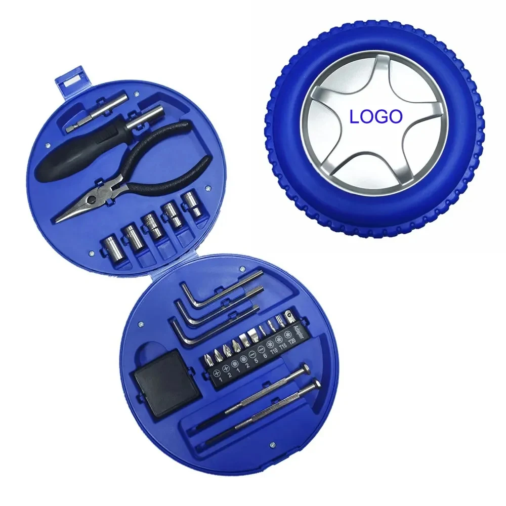 24 PIECE TIRE SHAPED TOOL KIT 1