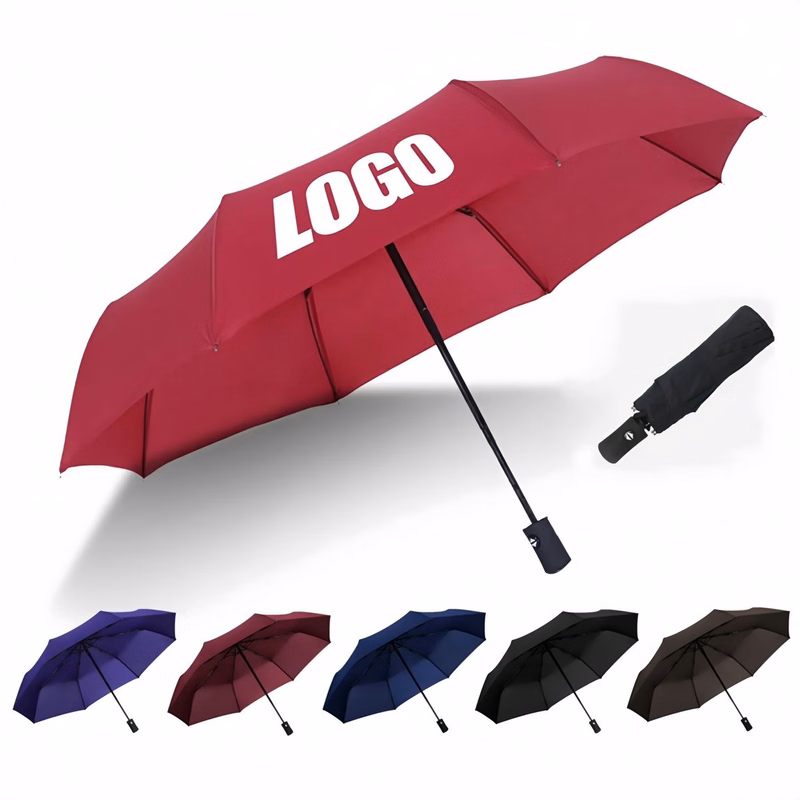 Eight-Rib Automatic Folding Umbrella