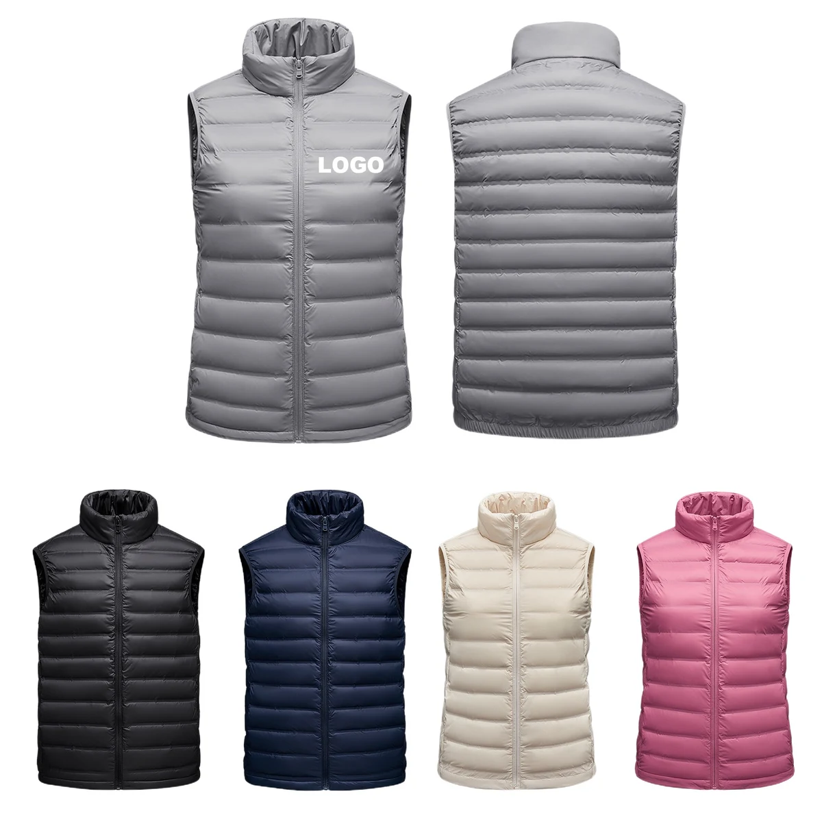 Winter Down Vest Coat 1