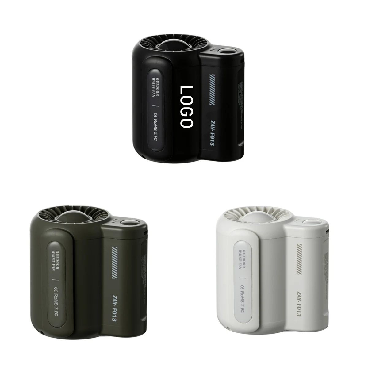 Mini Waist Clip Portable Fan 1