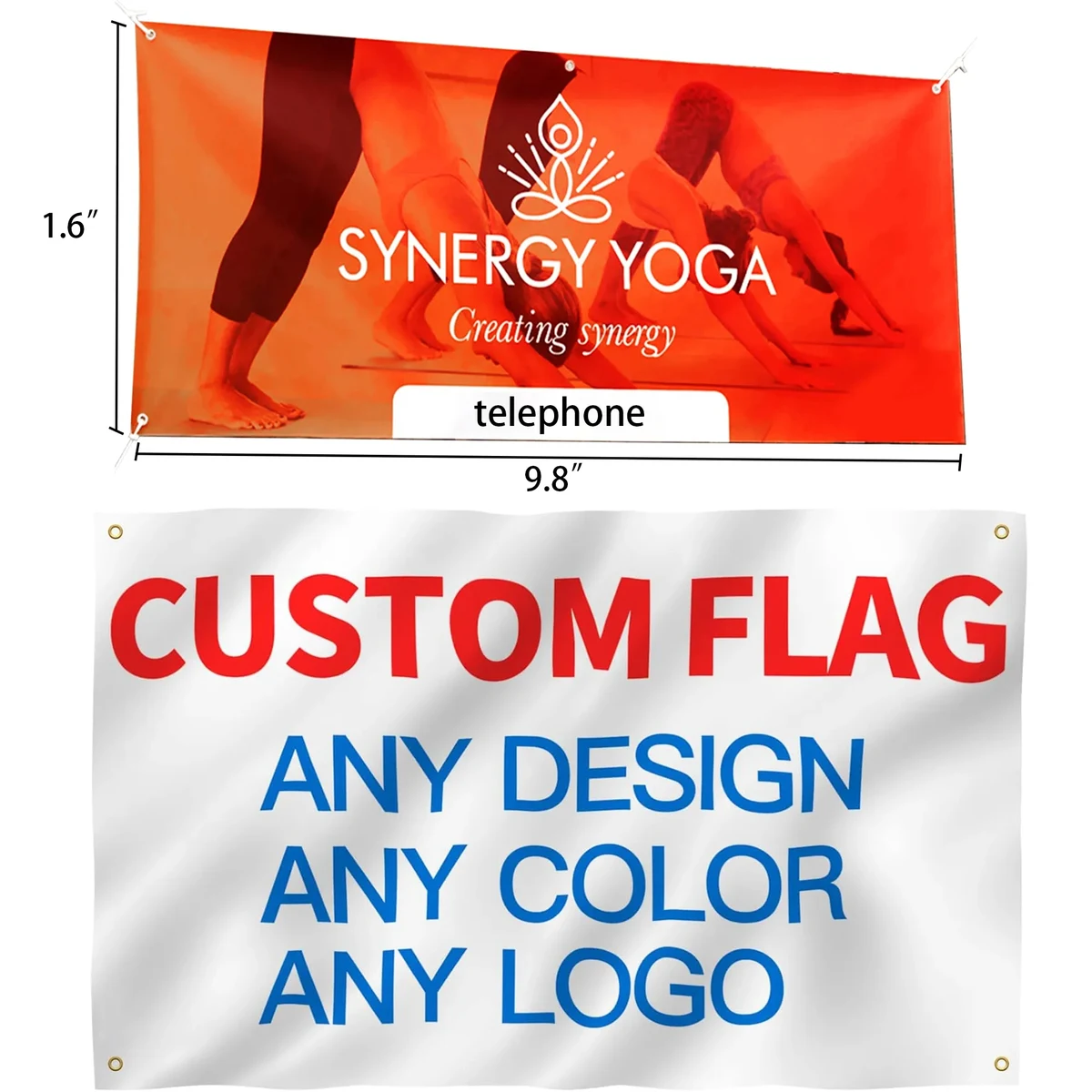 MOQ1 Digitally Printed PVC Banner 1