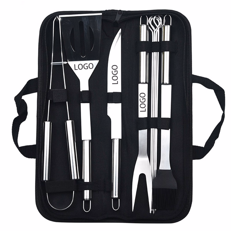 9-Piece Outdoor BBQ Tool Set