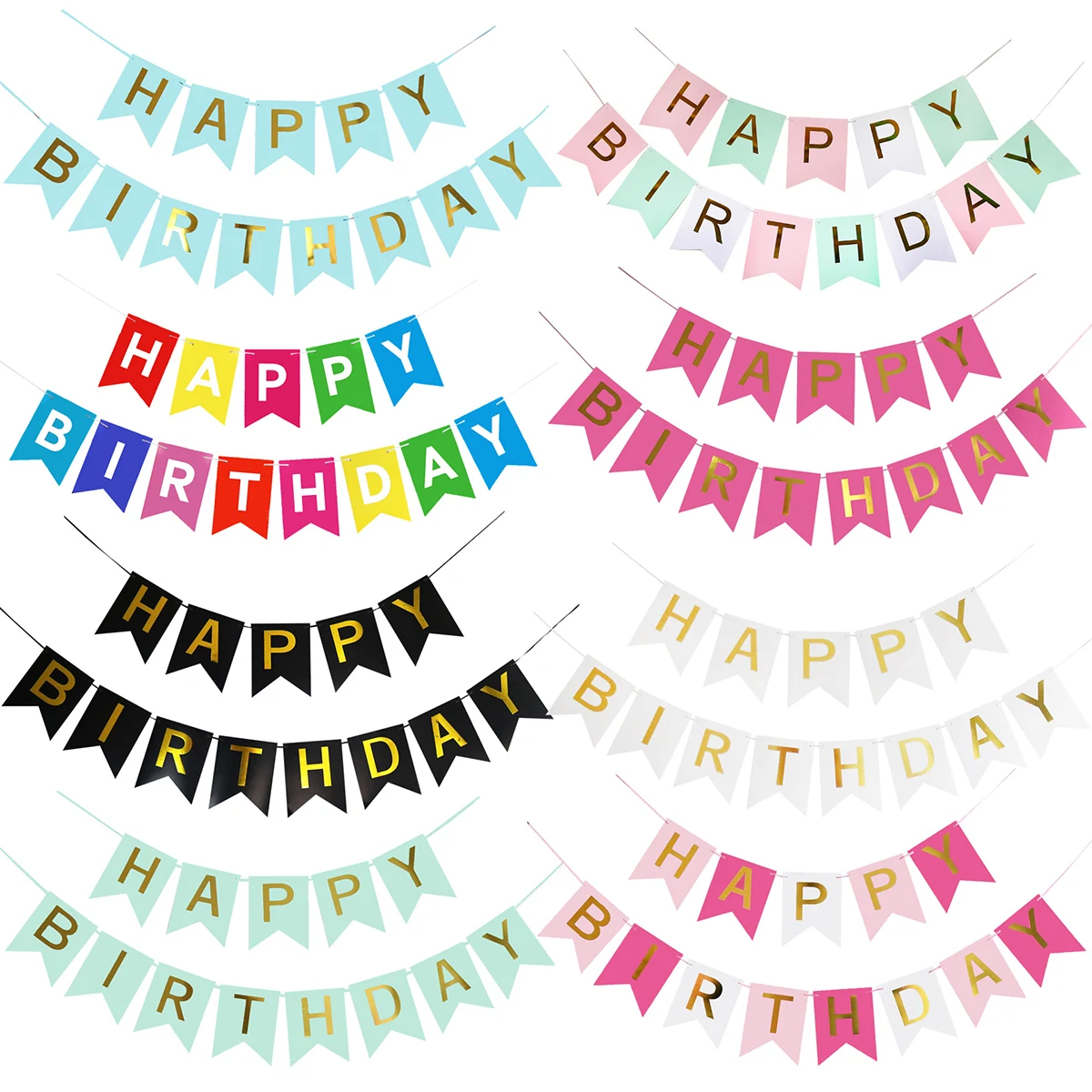 Happy Birthday Decoration Banner 1