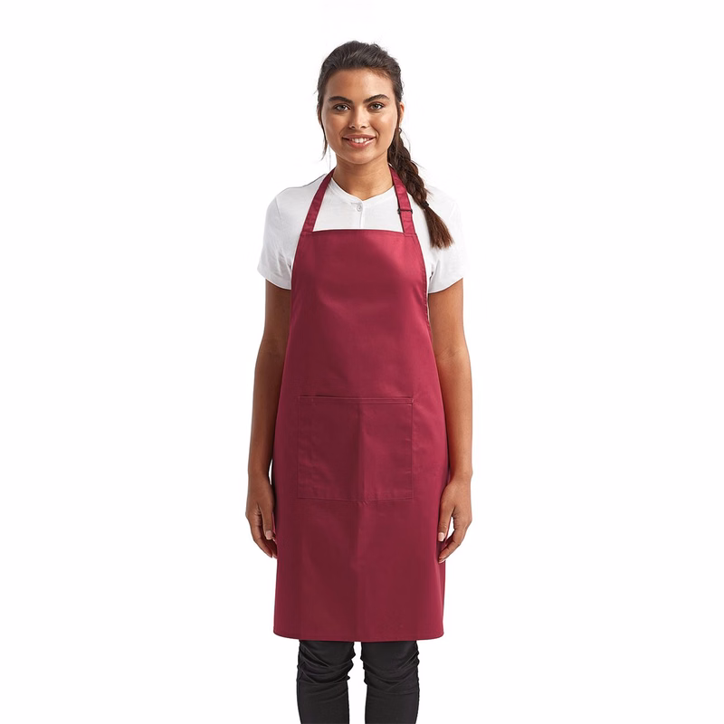 Recycled Pocket Bib Apron - RP154
