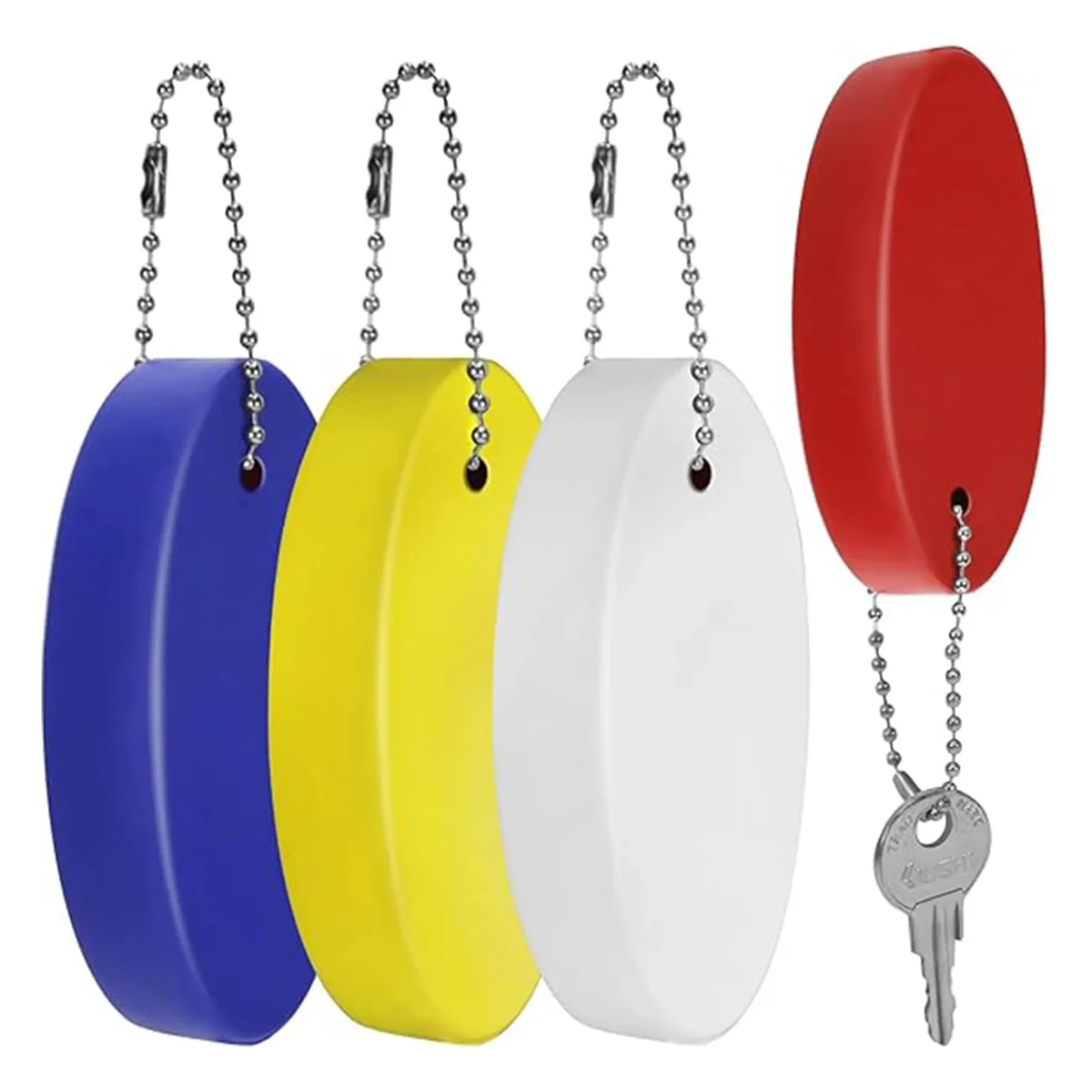 Oval Foam Floating Keychain 1