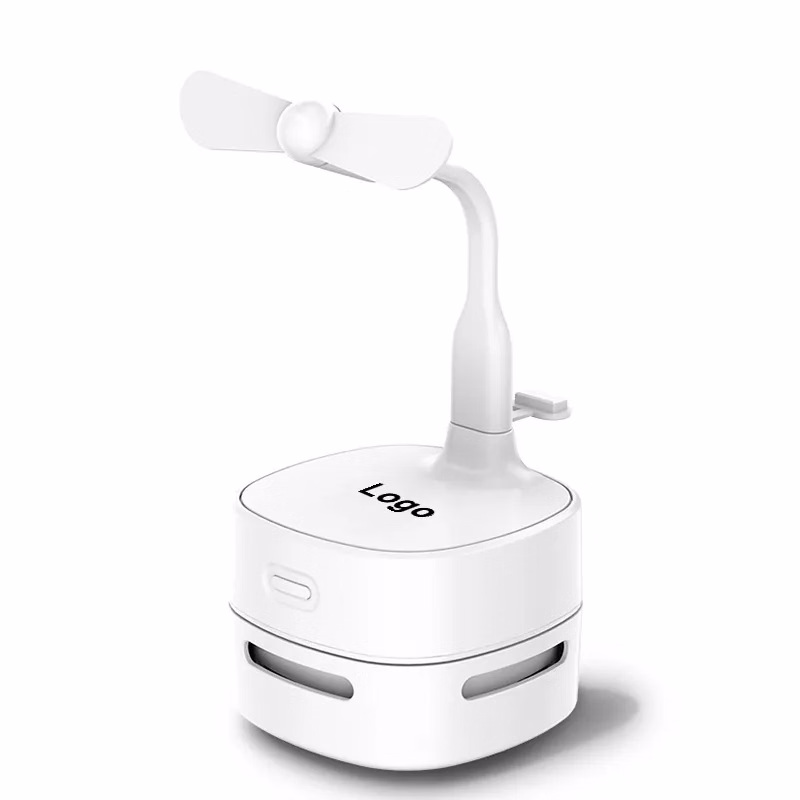 Mini Desktop Vacuum Cleaner with USB Fans