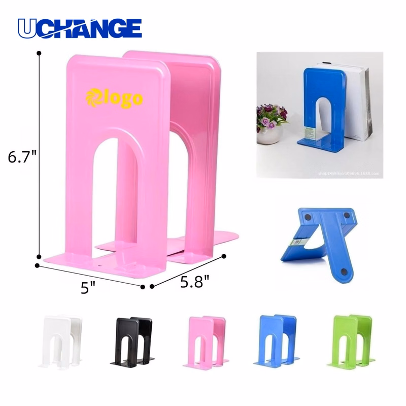 2-in-1 Metal Bookend