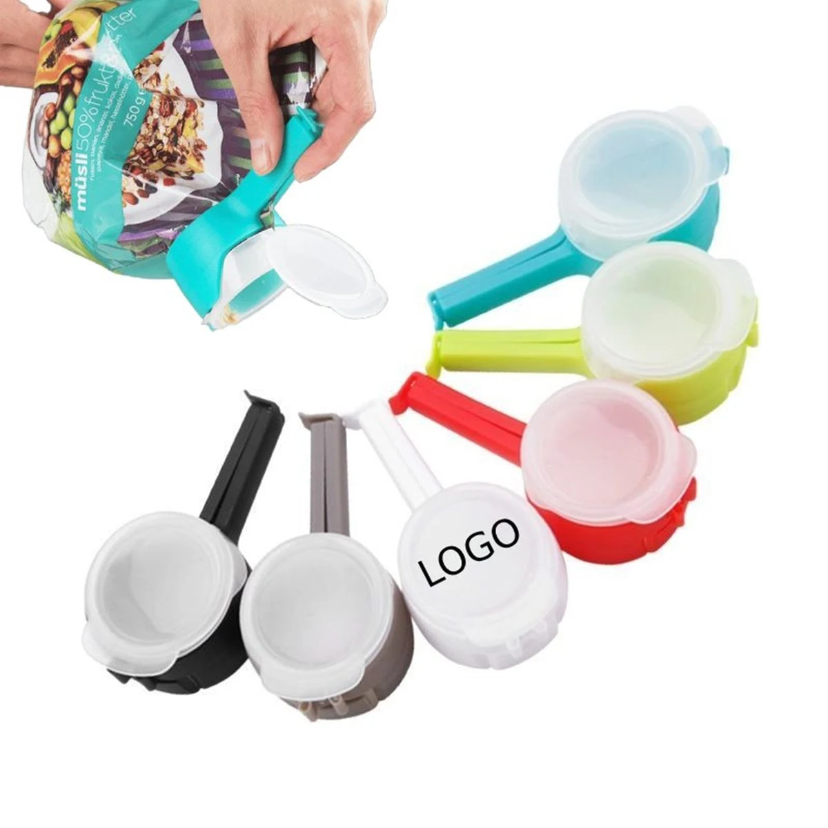 Multi-Functional Bag Sealing Clip with Pour Spout 1