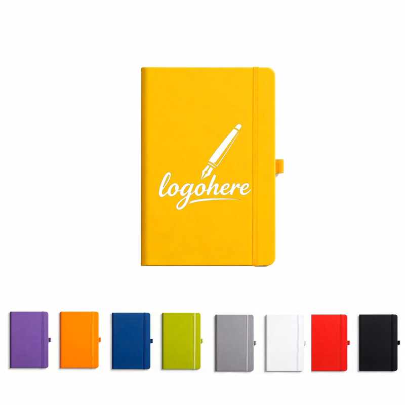 Elastic-Bound A5 Hardback Notebook