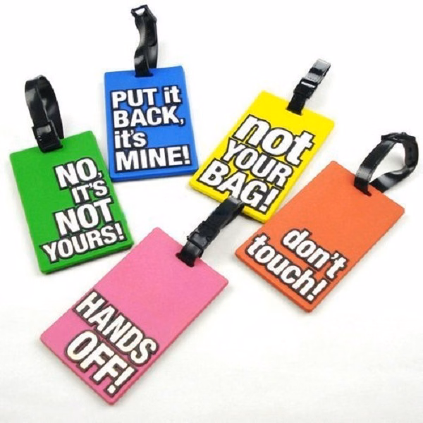 Vinyl Luggage Tag