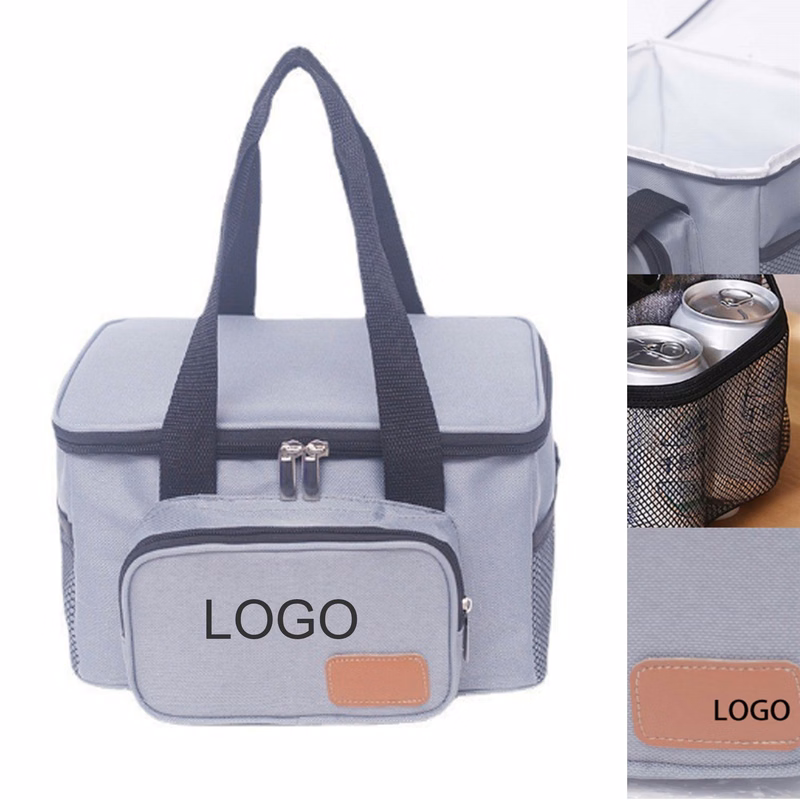 Double Layer Waterproof Insulated Lunch Bag