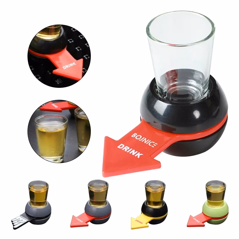 Original Spin the Shot Fun Adult Drinking Games, Includes