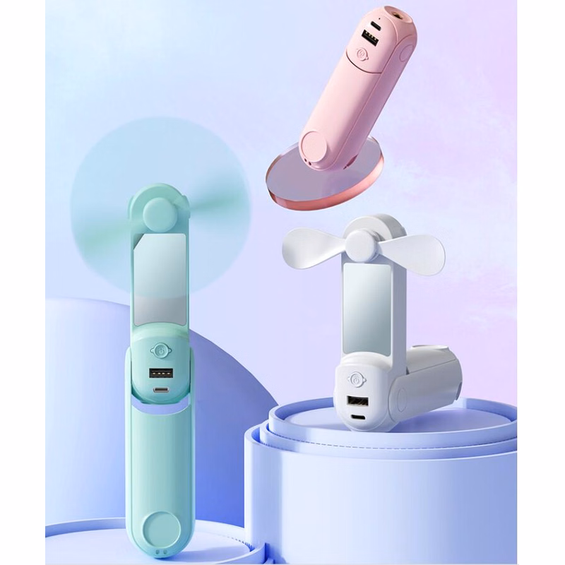 4 In 1 Electric Handheld Fan