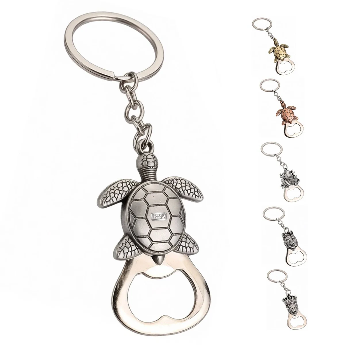 Vintage Animal Bottle Opener Keychain 1