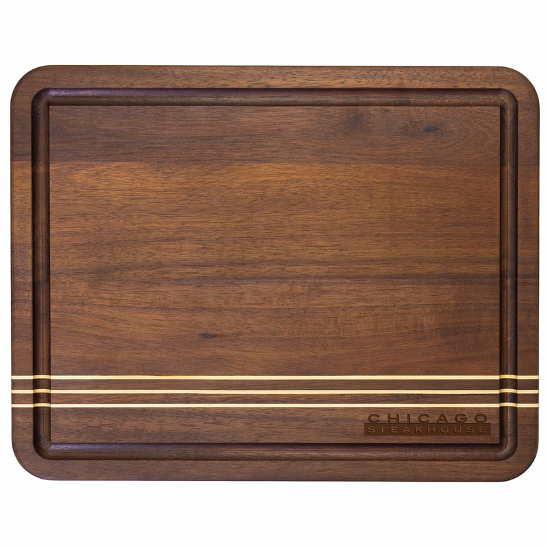 14" Rock & Branch® Dark Acacia Pinstripe Board