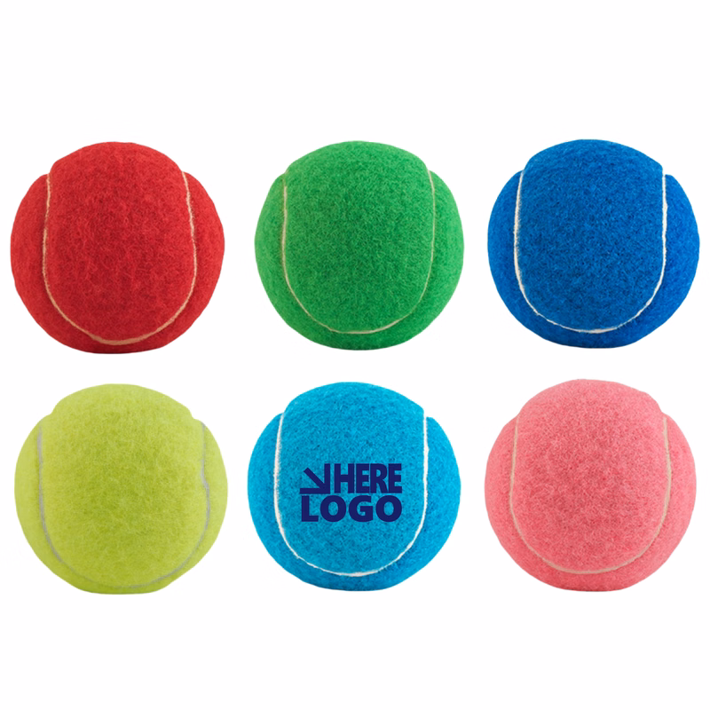 Rubber Pet Tennis Balls Toy MOQ100