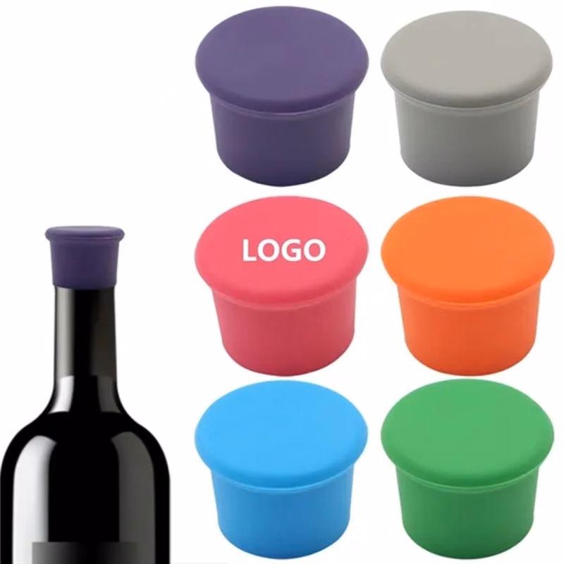 Reusable Silicone Wine Bottle Cover Beer Cap Stopper
