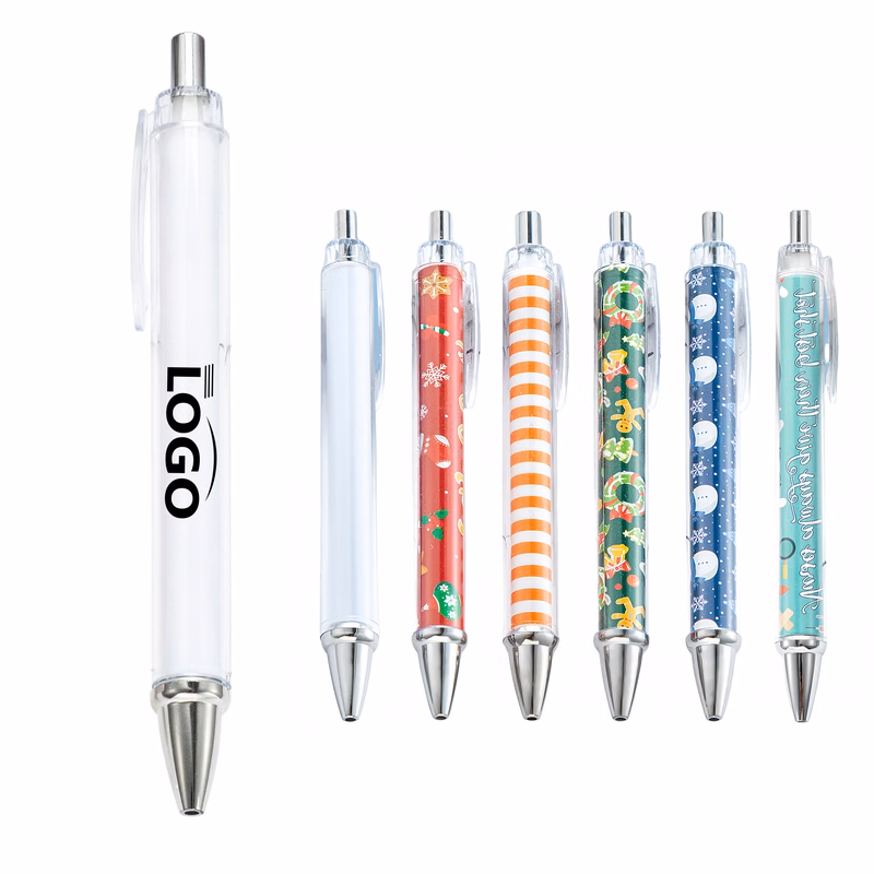 Customizable Plastic Pen with Roll Paper for Ads
