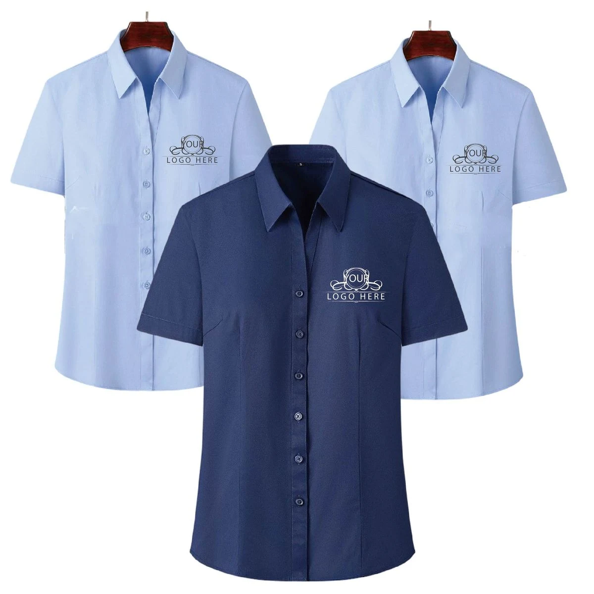 Women's Slim-Fit Business Shirt 1