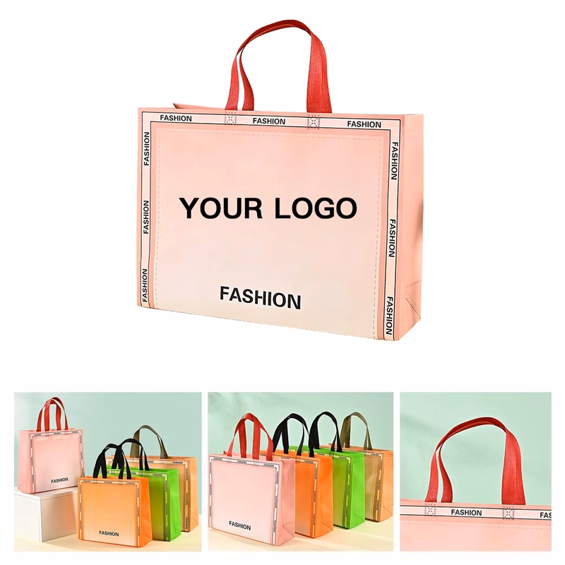 Color Fade Nonwoven Bag for Shopping or Events