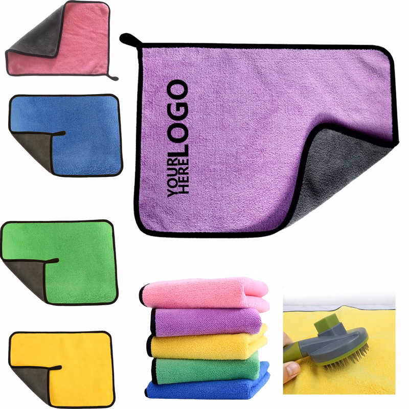 Coral Fleece Double-Sided Car Cleaning Cloth