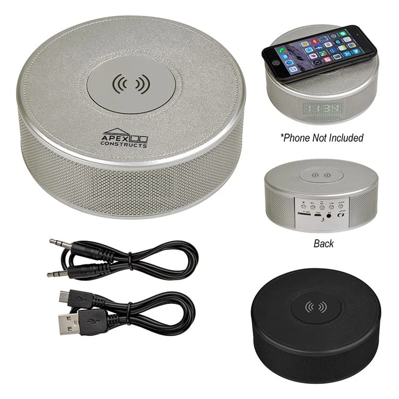 Portable Speaker and Alarm Clock in-1 1