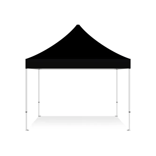 Black Canopy Tent (Topper+ Frame) 1