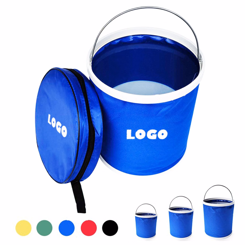 2.9 Gal Nylon Foldable Water Bucket With Bag