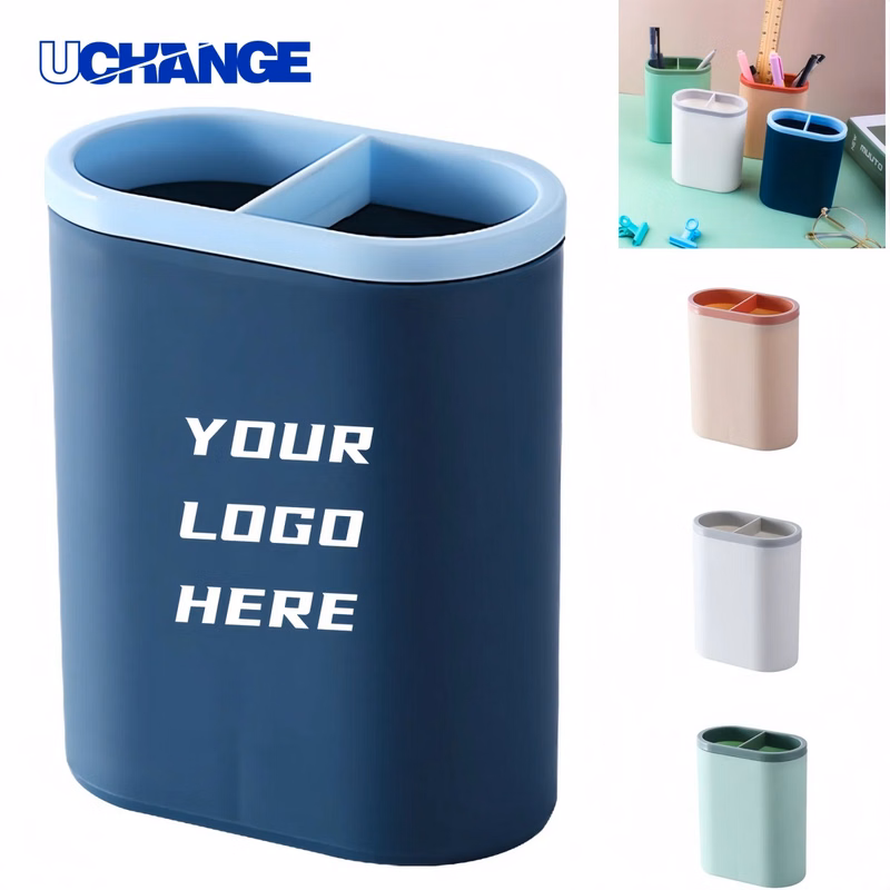 Plastic Square Desktop Organizer for Pens