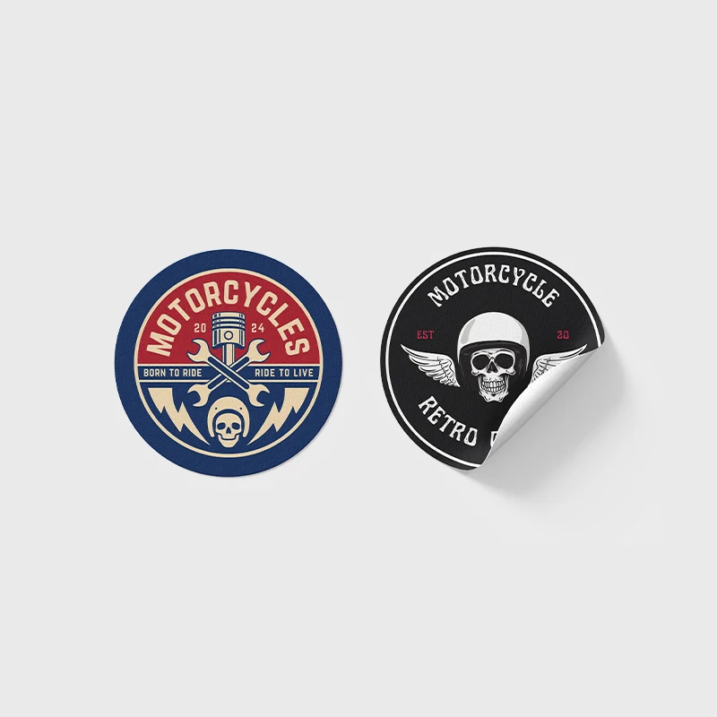 Circle Stickers 6x6 1