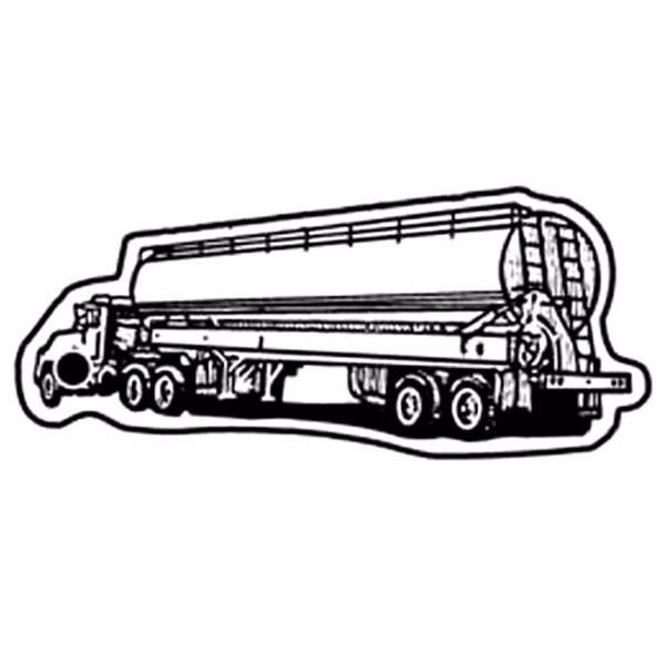Tanker Truck 2 Key Tag - Spot Color