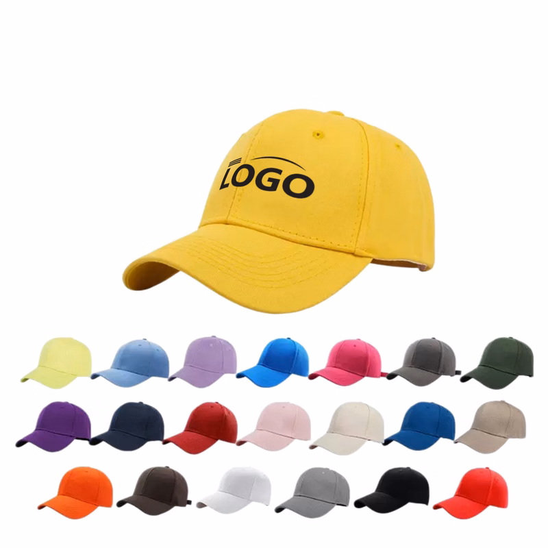 Soft Cotton 6 Panel Unstructured Baseball Cap