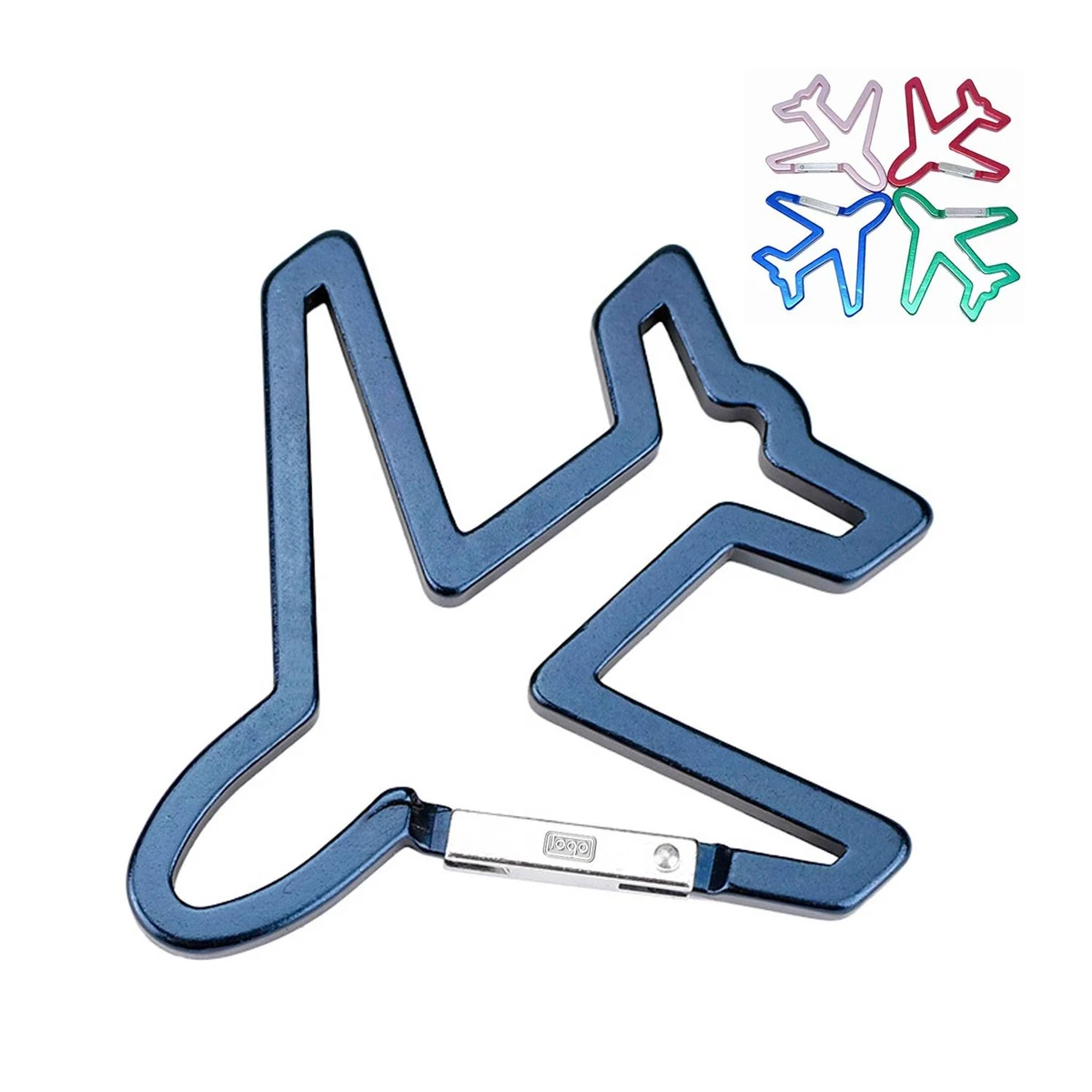 Aluminum Airplane Shaped Carabiner 1