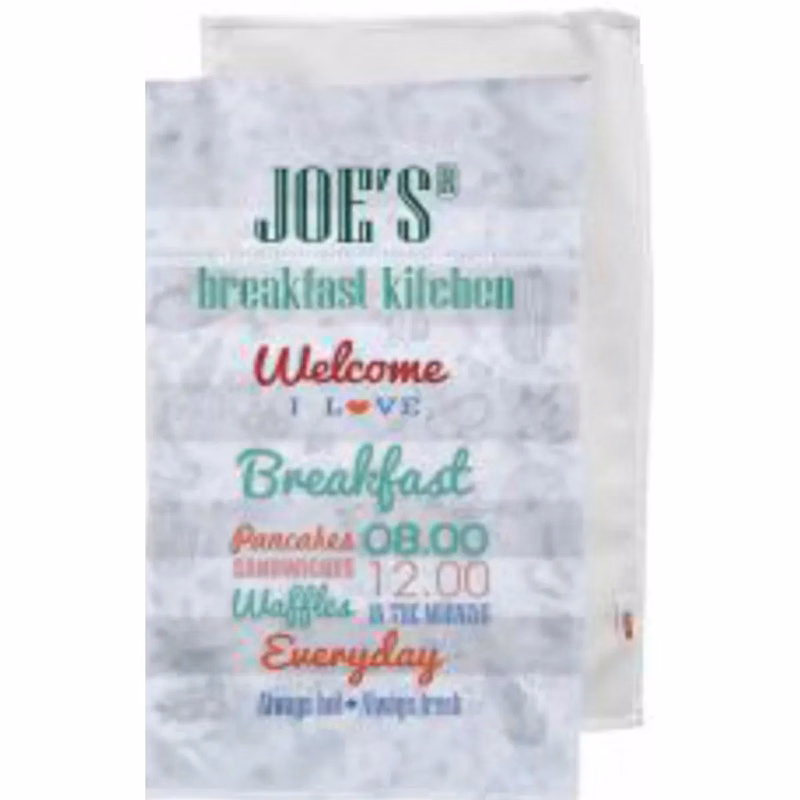 Sublimated Full Bleed Polyester Tea Towel, 17x30