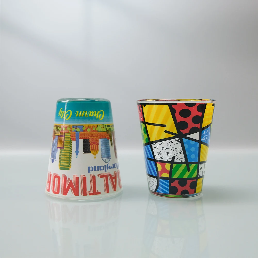 2oz Mini Pint Shot Glass Cup 1