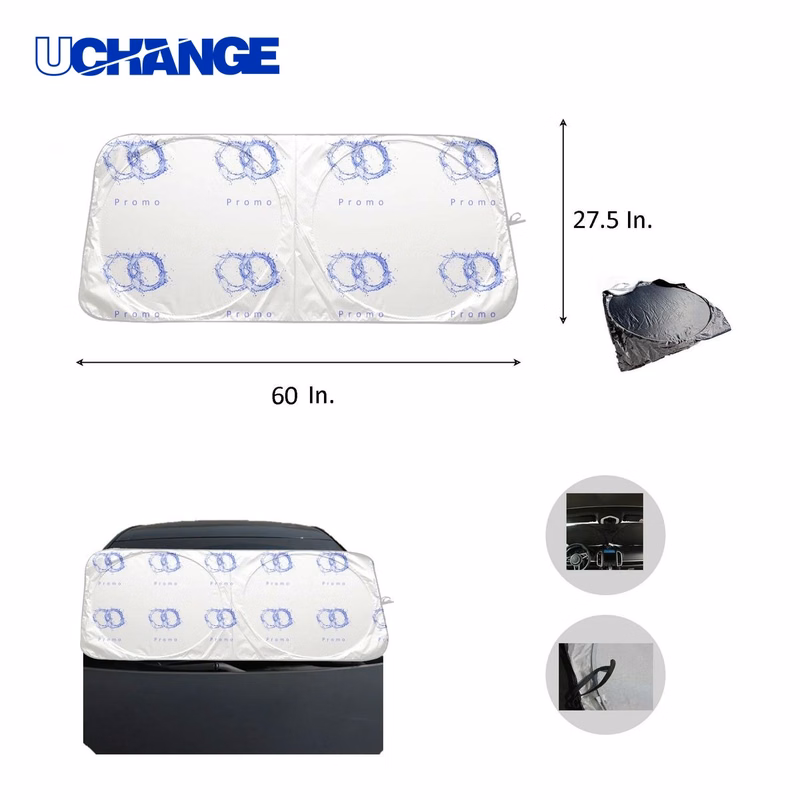 Full Color Sublimation Car Windshield Sun Shade