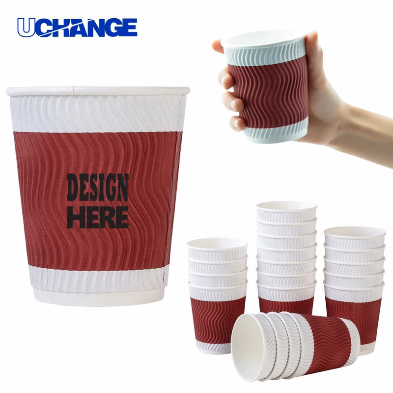 Paper Cup Container for Beverage Service