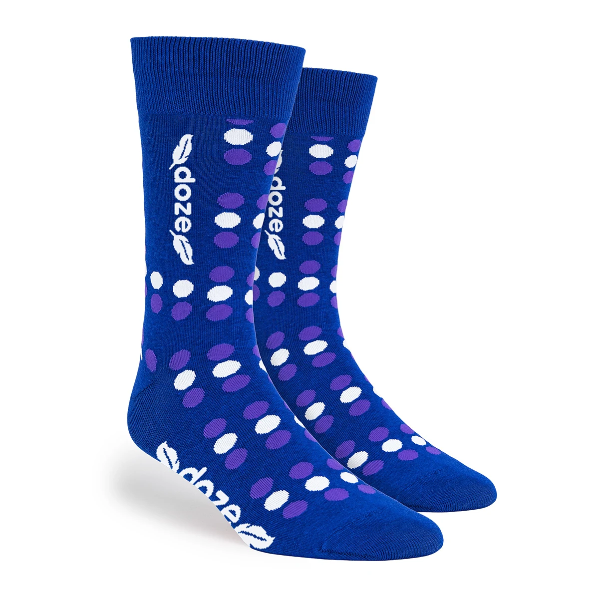 Large Polka Dots Simpler Socks 1