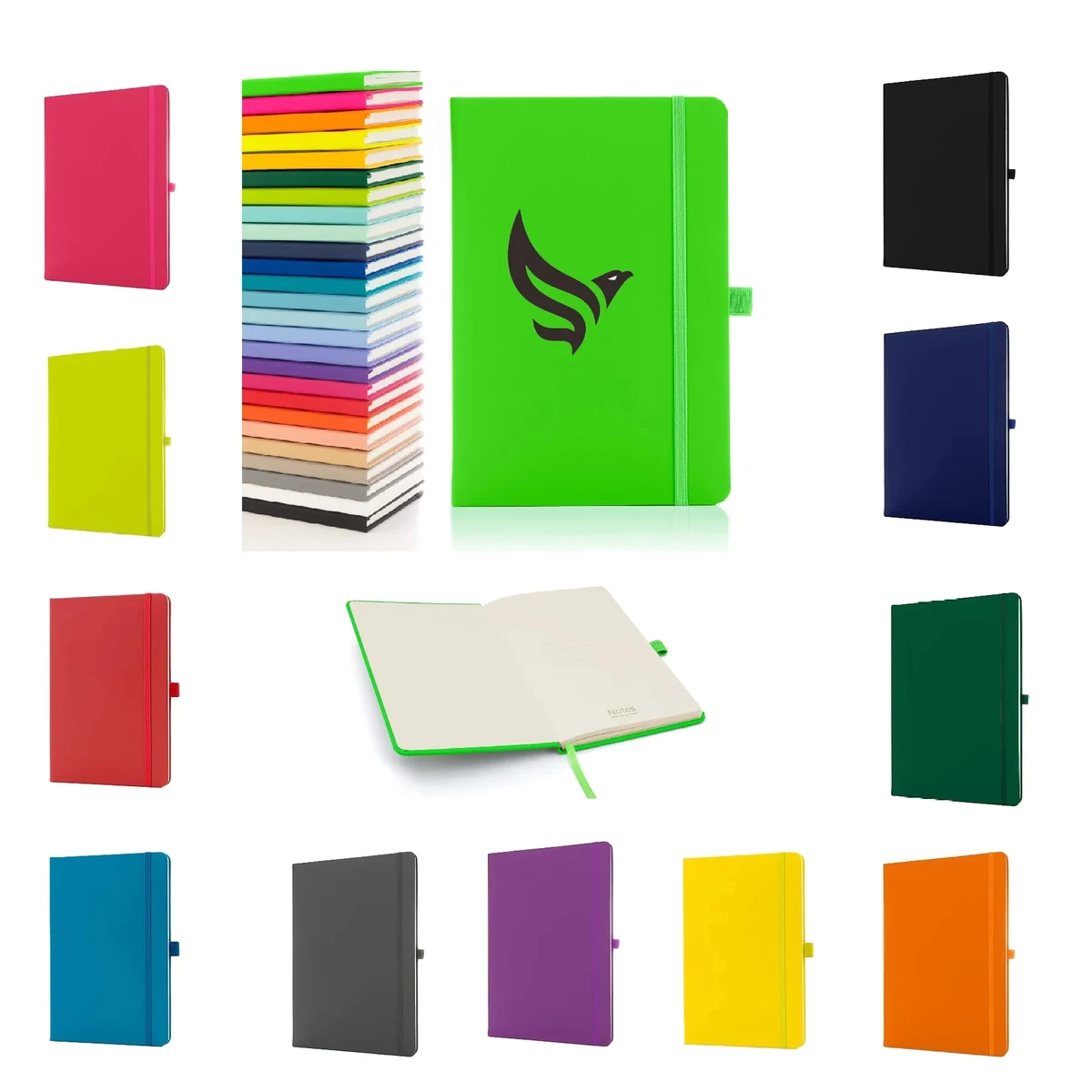 Premium A5 Notebook New Wired Hardcover Diary 1