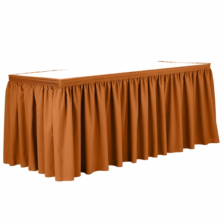 Non-Printed 21' Shirred Table Skirt